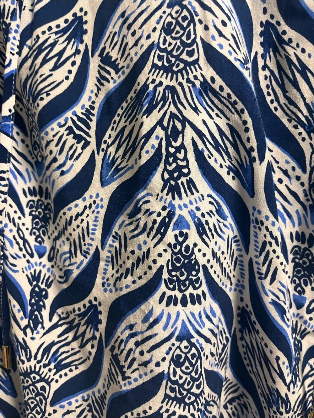 Lilly Pulitzer Blouse Mermaids Tail